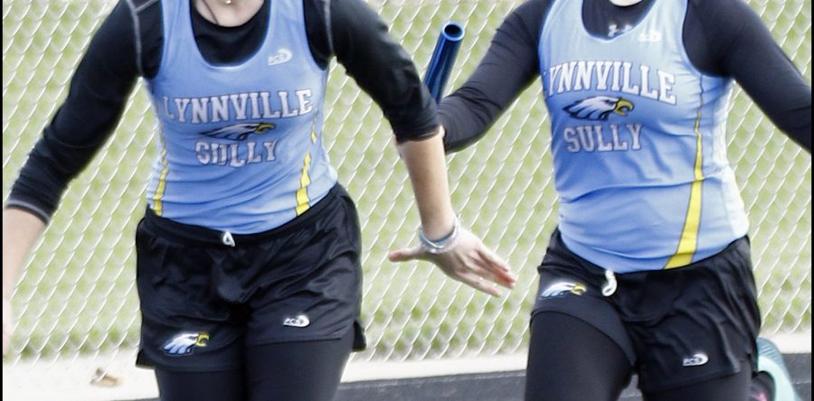 Hawk girls just one point shy of second at Tulip Time Relays