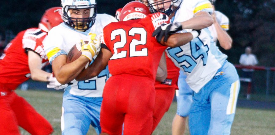 Hawks shut out Cardinal, 74-0, in week four