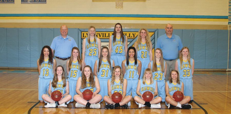 GIRLS BASKETBALL – Lynnville-Sully 2017-18 Winter Sports Salute