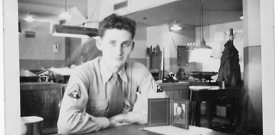 SERVING U.S.: U.S. Army Clerk John Gertsma served in Asia-Pacific area in WWII