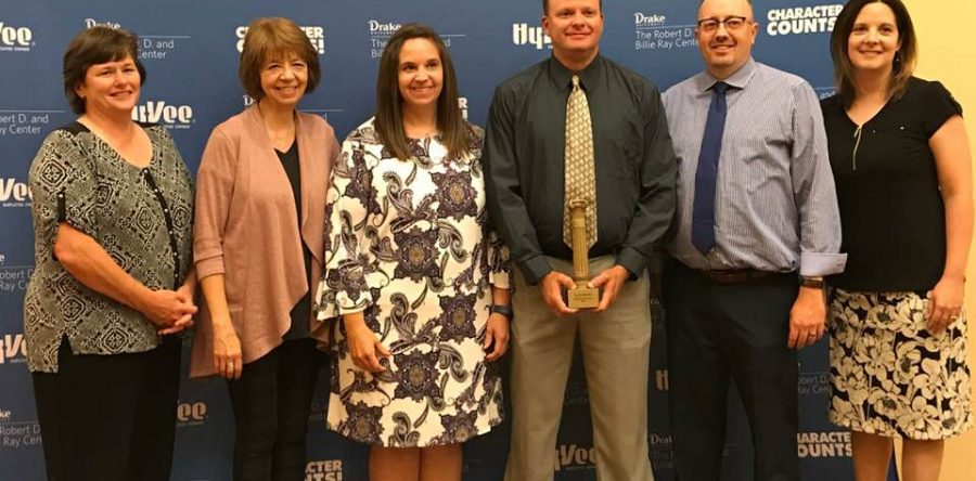 Lynnville-Sully’s Kevin Johnson, elementary recognized for character