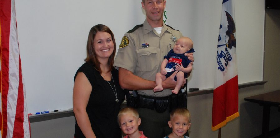 Van Kooten sworn in as Jasper County Sheriff Reserve Deputy