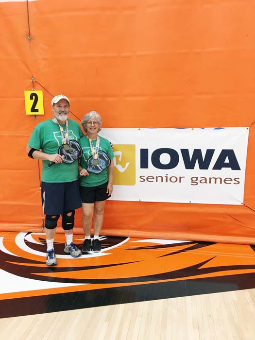 Pickleball grows in popularity, hooks Searsboro couple