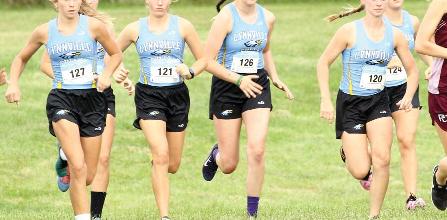 Four L-S runners place in top 10 at hilly home meet