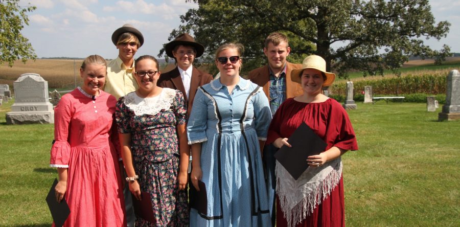 Blast from the past at Lynnville Historical Society cemetery walk