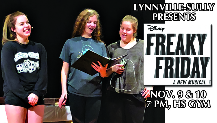 ‘Freaky Friday, A New Musical’ on stage at Lynnville-Sully Nov. 9 and 10