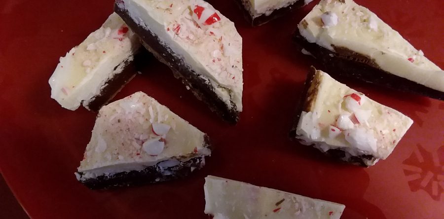 Peppermint + Chocolate = edible Christmas crafts!
