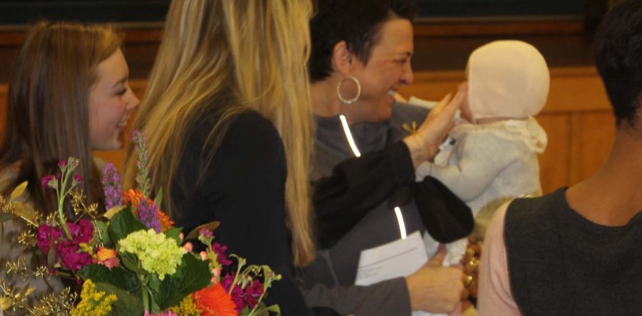 Brillhart, recipient of Golden Apple Award