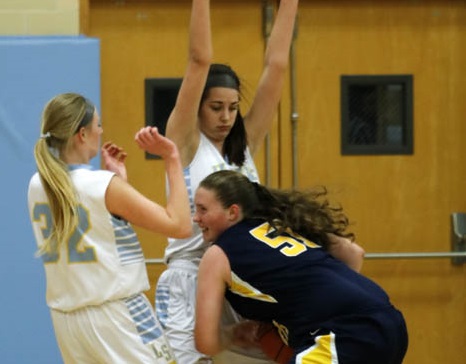No. 5-ranked L-S girls top EV by nearly 50 points