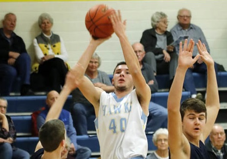 Hawk boys return from break with big win over EV