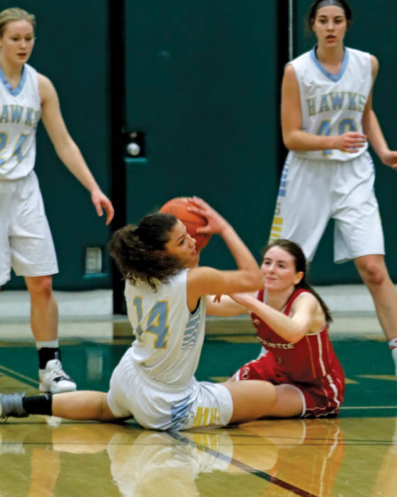 Seven points separate L-S from state tourney: Hawks fall in regional final for fifth straight year