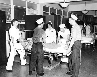 SERVING U.S.: Darlene Scull, U.S. Navy Hospital Corpsman