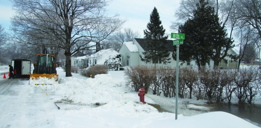Tuesday dawns with water main break in Sully, more winter weather ahead