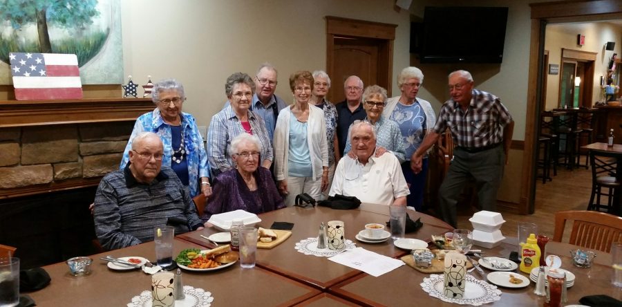 Two Lynnville High alumni celebrate 75th reunion