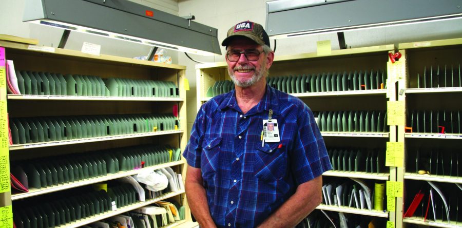 David Blauw, new Sully rural mail carrier