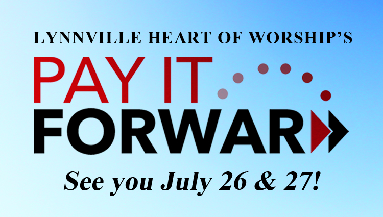 Pay It Forward: Heart of Worship’s annual clothing giveaway July 26-27