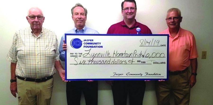 Jasper Community Foundation awards Lynnville Hometown Pride with $6,000