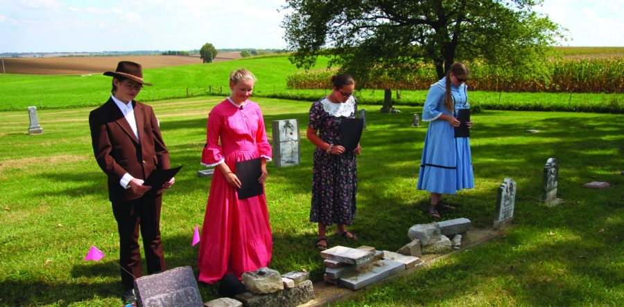 Lynnville Historical Society’s cemetery walk Sunday