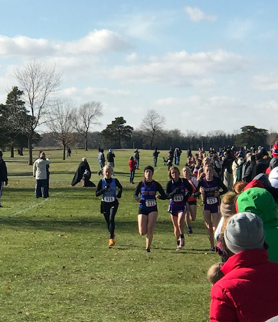 Greenlee Smock smokes the competition L-S freshman finishes in top 10 at Class 1A state cross-country meet