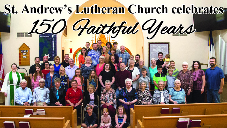 St. Andrew’s Lutheran Church celebrates 150 faithful years