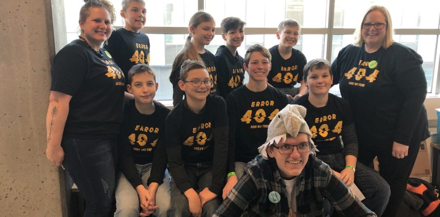 Testament to teamwork: Lynnville-Sully’s Error 404 Team wins first-place Core Values Inspirations Award at state