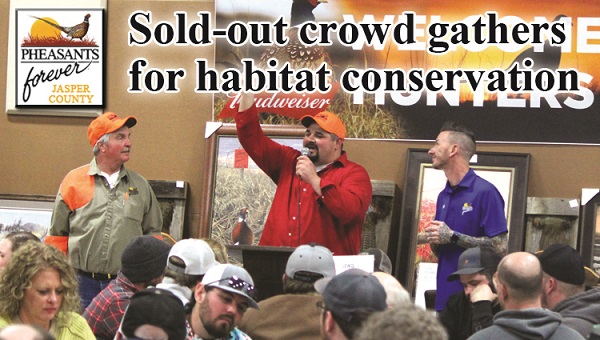 Jasper County Pheasants Forever raises over $20,000 at annual banquet