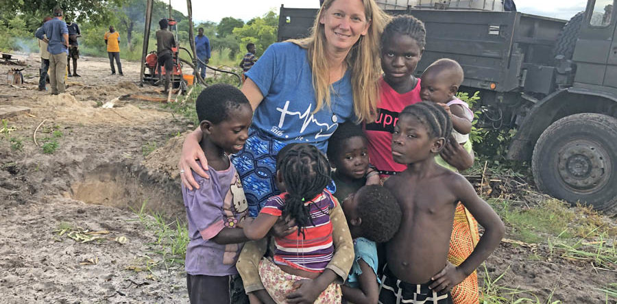 Jones joins forces with Trail Missions, raises $20,000 to drill wells in Zambia