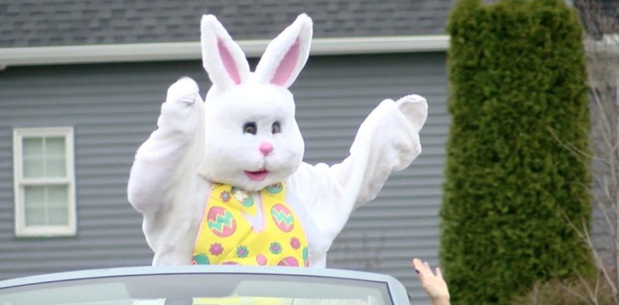 Easter bunny visits area Saturday