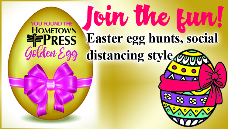 Join the Hometown Press Easter Egg Hunt