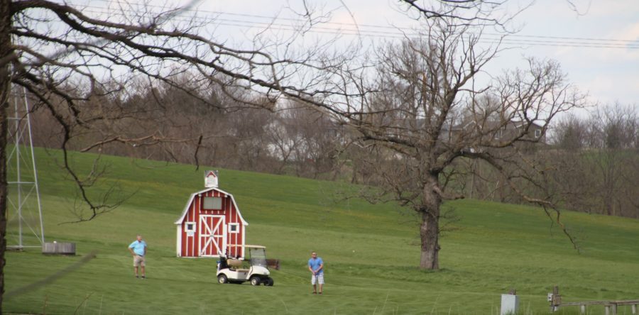 Golfers at Diamond Trail Golf Club play during COVID-19 with proper precautionary measures in place