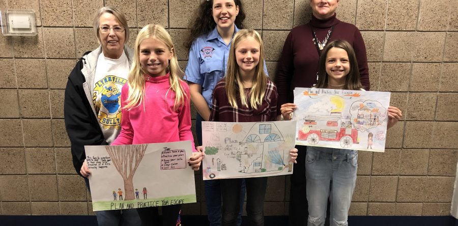 Local student wins statewide fire prevention poster contest