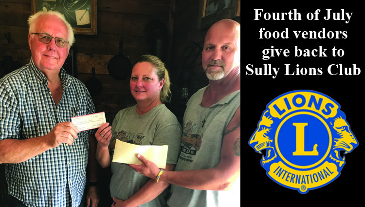 Sully Lions Club boosted by Fourth of July food vendors