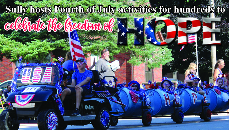 Sully hosts Fourth of July activity for hundreds to celebrate the freedom of hope