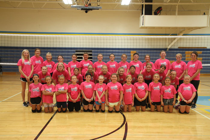 Fun and fundamentals at L-S volleyball camp