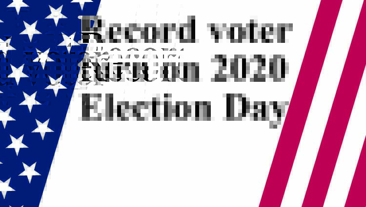 Voters turn out in record numbers on Election Day