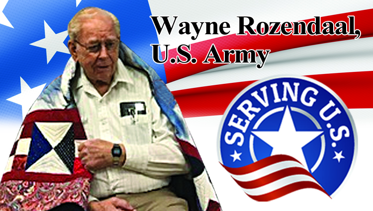 Serving U.S. Wayne Rozendaal, U.S. Army, 1960-62