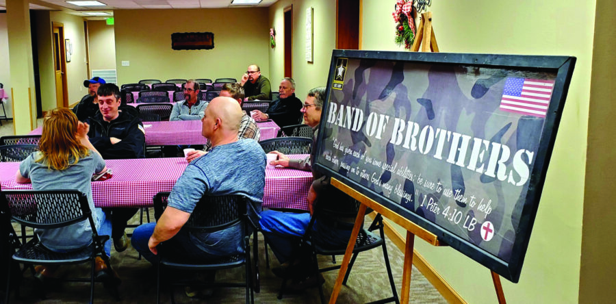 Band of Brothers bond over good fellowship, good food