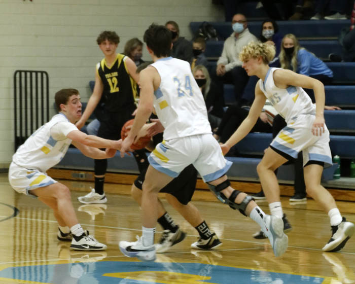 Hawk boys start out 2021 with two conference wins