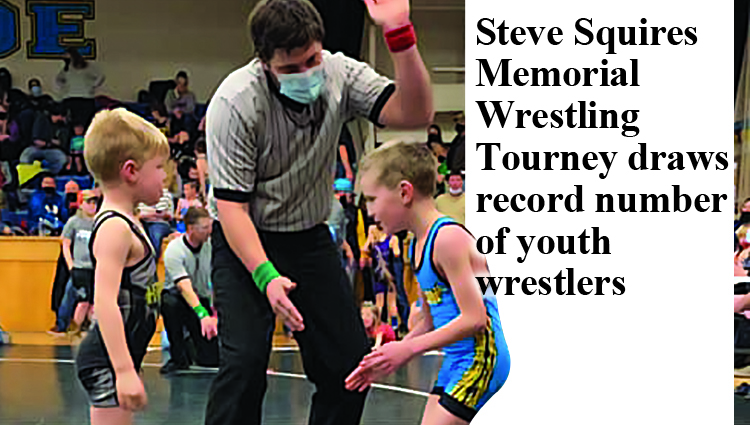 Little Hawk wrestlers showcase skills at home tourney