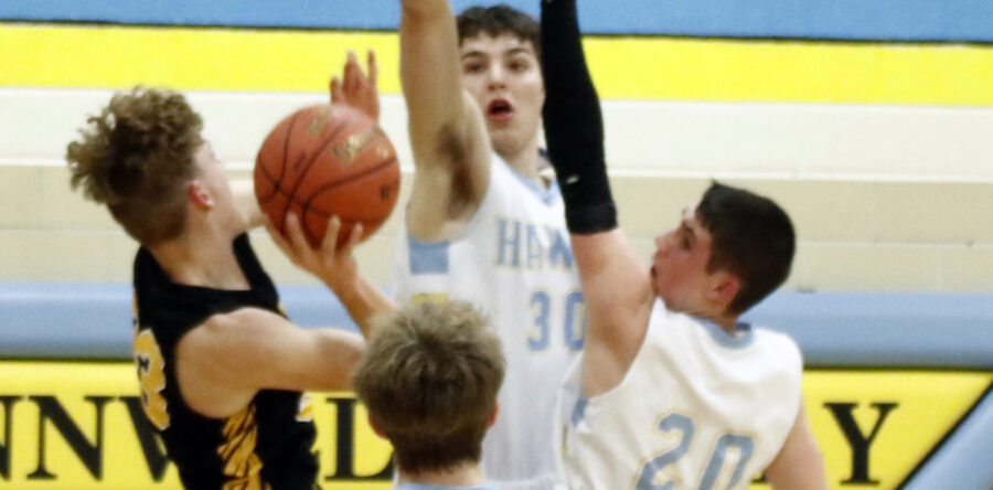Three Hawks earn SICL all conference team honors