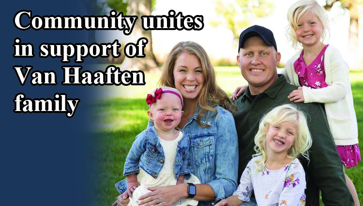 Community unites in support of Van Haaften family