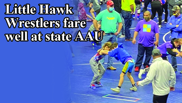 Elliott siblings both earn runner-up titles at AAU Kids State Wrestling