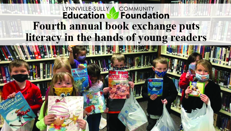 Lynnville-Sully Community Education Foundation fourth annual book exchange is a literary success for L-S students