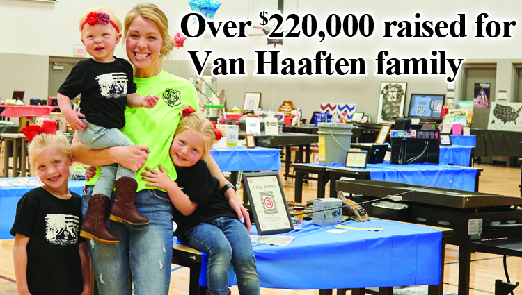Over $220,000 raised for Van Haaften family