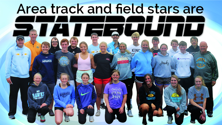 Area track and field stars are statebound