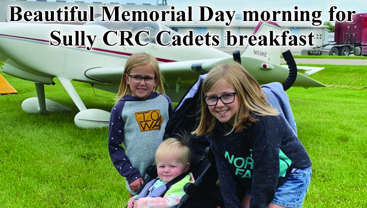 Beautiful Memorial Day morning for Sully CRC Cadets Breakfast