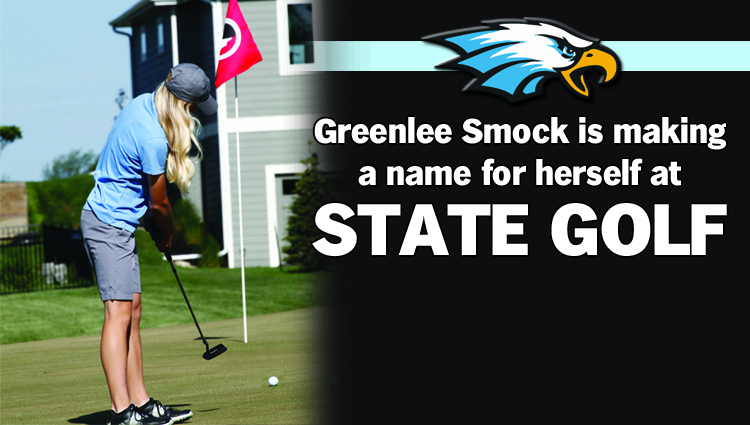 Smock represents L-S well at state golf