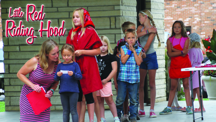 Little Red Riding Hood comes alive on Sully’s central park stage