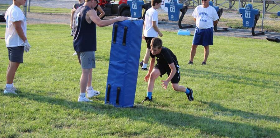 Hawk football fever heats up