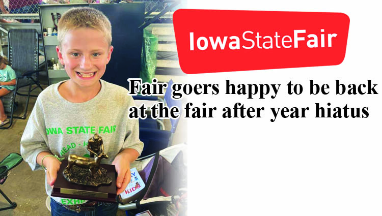 Fair goers, local participants happy to be back at the fair after a year hiatus